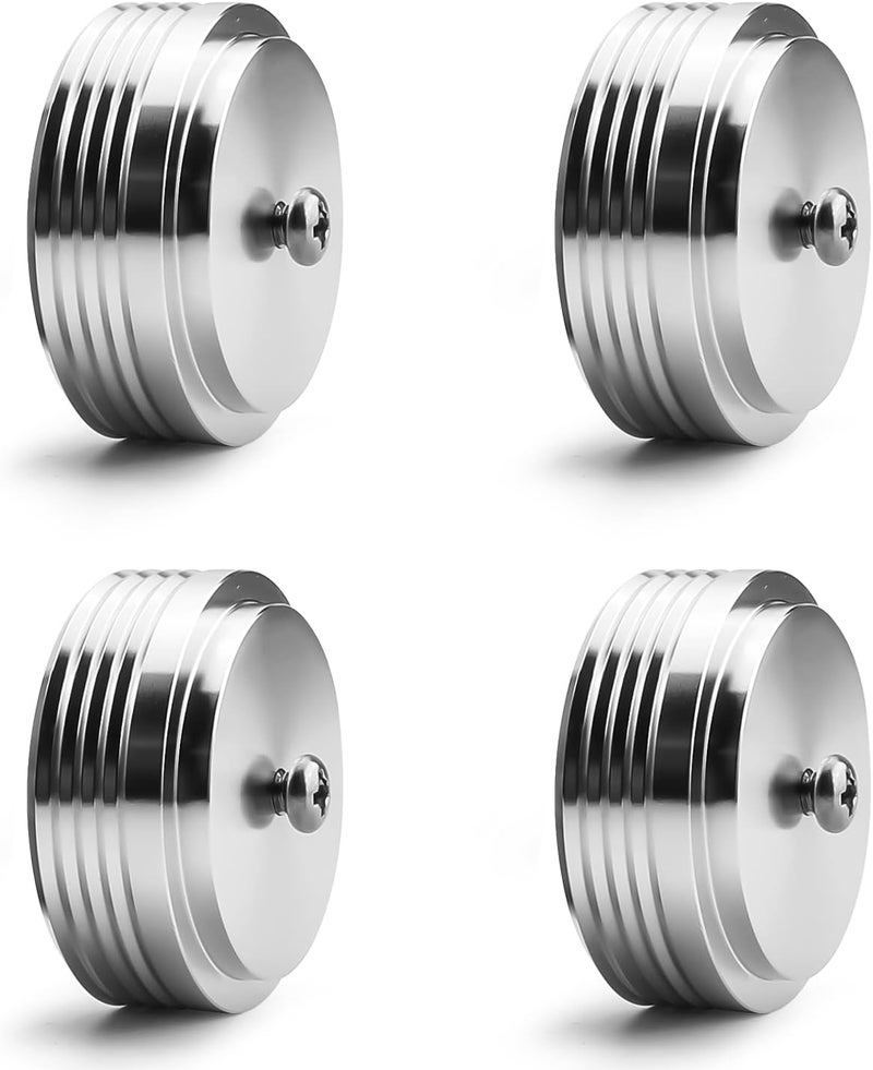 Tertullus 4pcs Speaker Isolation Feet 39mm×17mm Turntable Isolation Platform Anti-Vibration Base Pad Stand Floor Protector Shock Absorber for HiFi Speaker,Amplifier,Subwoofer - Image 1
